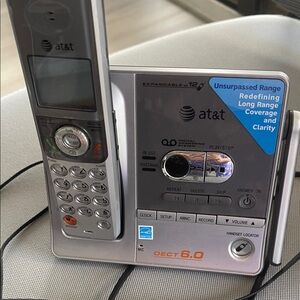 AT&T Silver Cordless Phone System Model SL2838